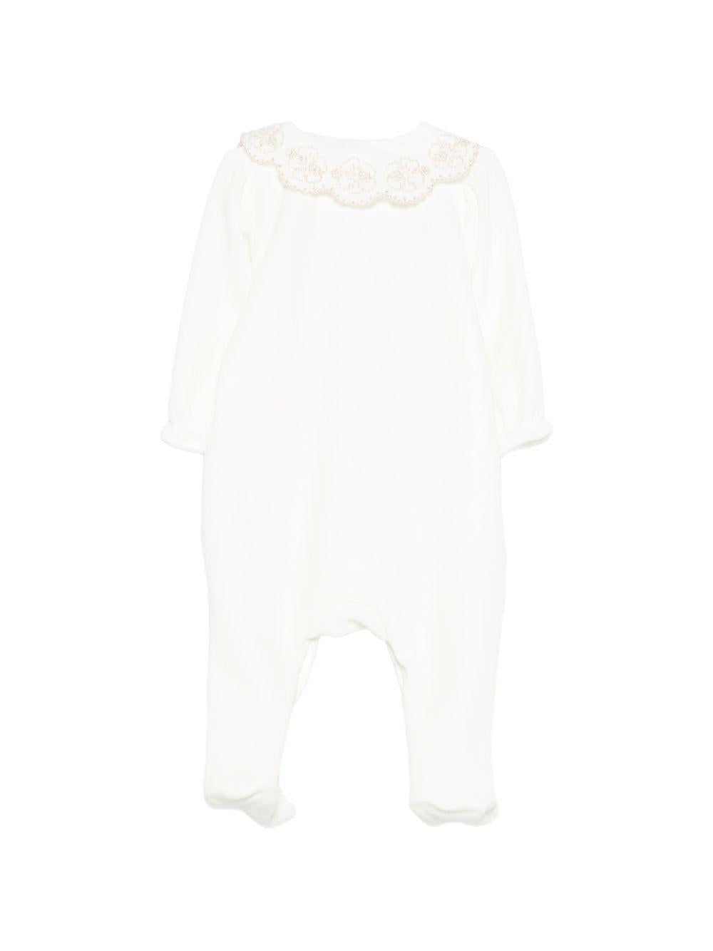 Tutina per neonata Tartine & Chocolat bianco con ricamo CC54090 13 TArtine & Chocolat KIDS 