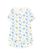 Set due pigiami per bambino Petit Bateau multicolore con stampa all-over A0FQI 00 PETIT BATEAU KIDS 