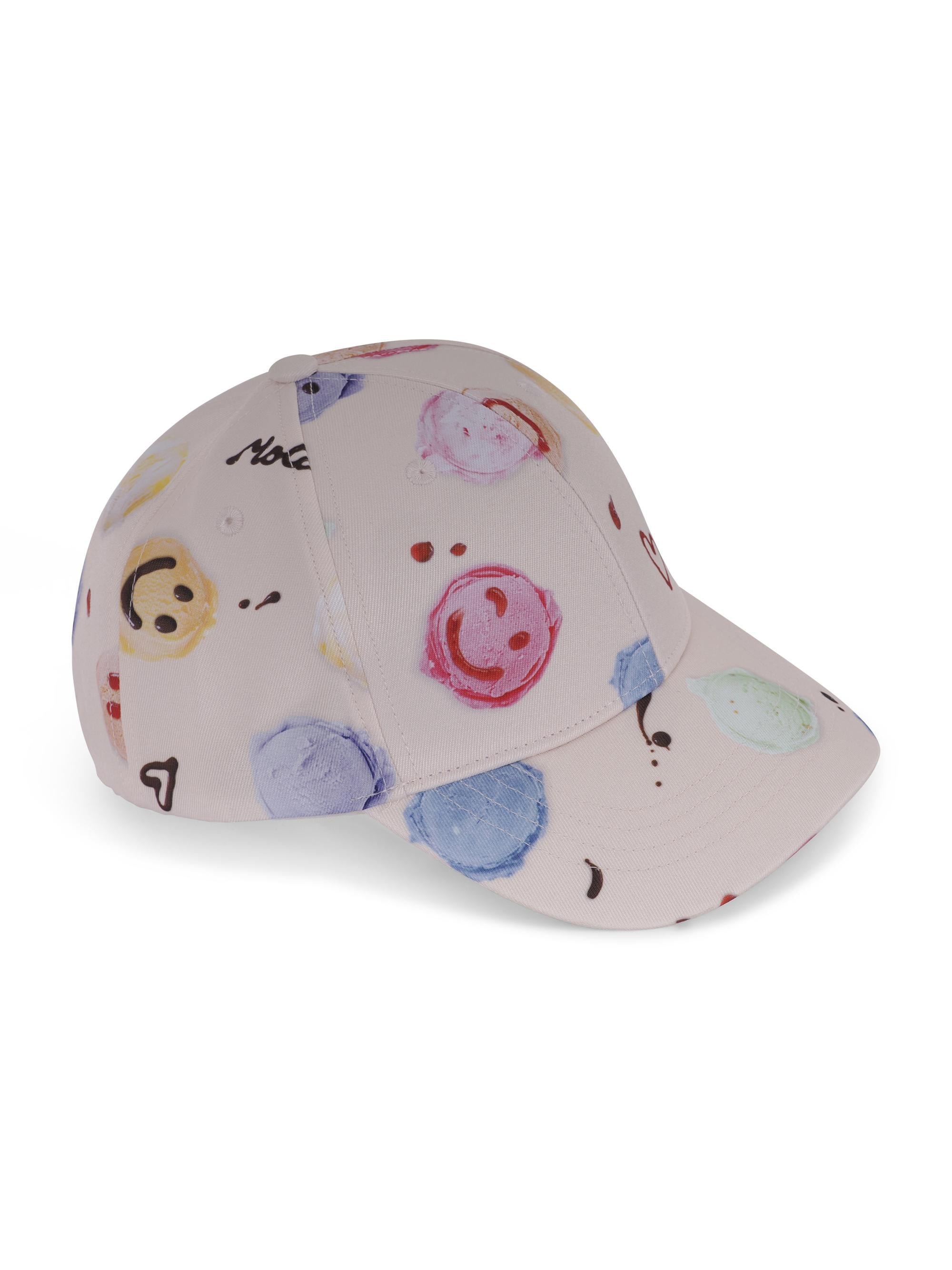 Cappello per bambina Molo rosa con stampa all-over 7S26Y307 9502 MOLO 