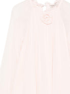 Abito per bambina Alberta Ferretti Kids rosa con dettaglio ruches R1G902 7140 0013 ALBERTA FERRETTI KIDS 
