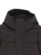 Giubbotto per bambino Save The Duck Kids marrone con applicazione con logo P31888B LEAF21 40009 SAVE THE DUCK KIDS 
