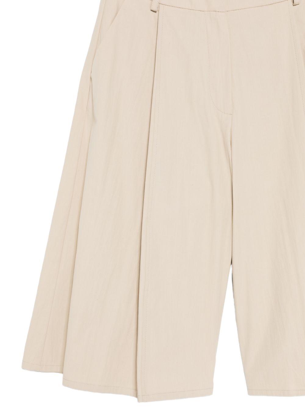Shorts per donna Alysi beige con design  plissettato 116146 P6007 AVENA ALYSI 