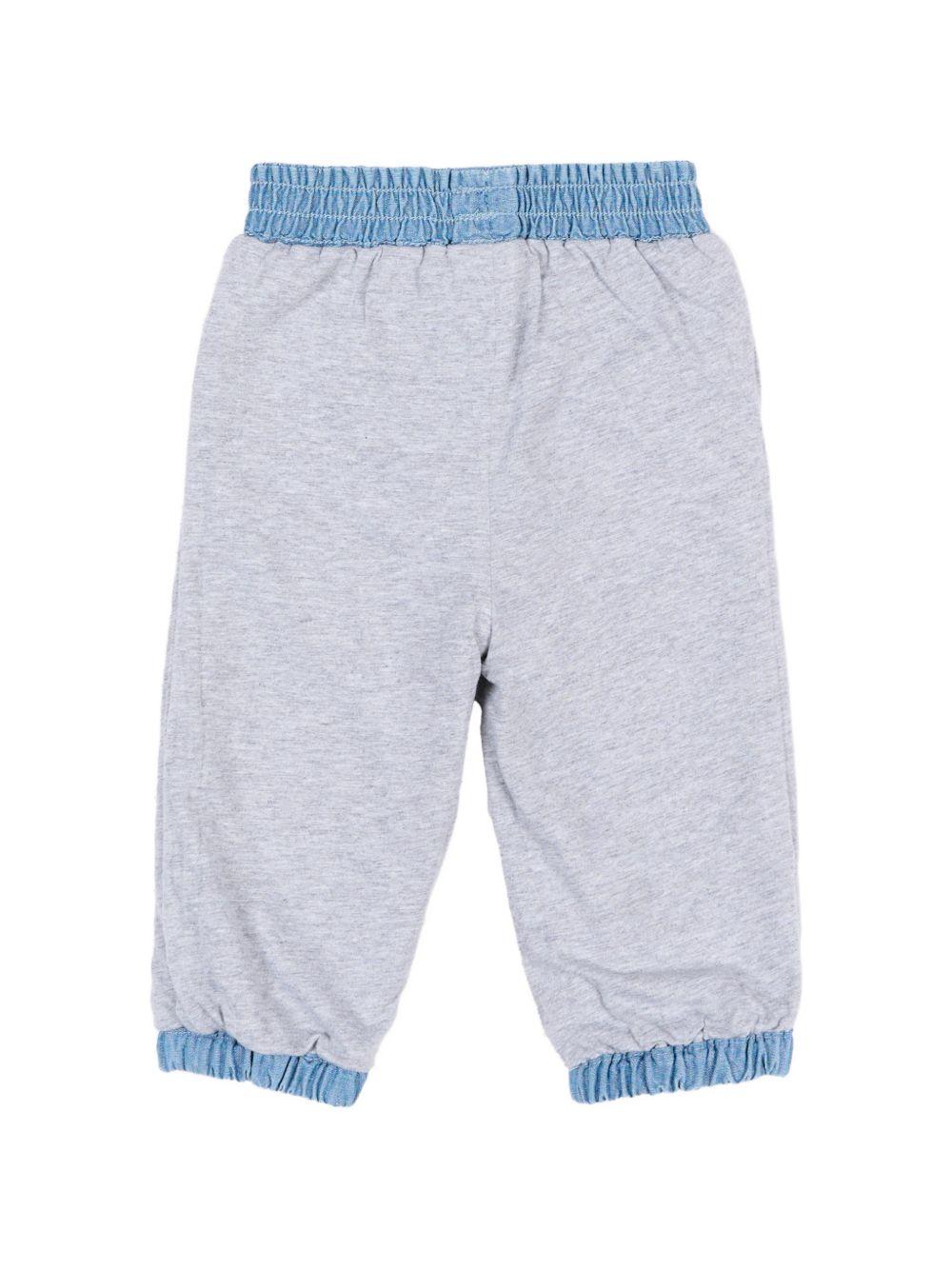 Jeans per neonata Stella McCartney Kids denim con ricamo floreale all-over TZ6020 Z3892 606EM STELLA McCARTNEY KIDS 
