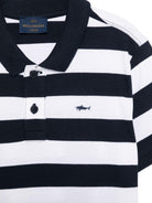 Polo per bambino Paul & Shark Junior blu scuro con colletto WUM00BLEB04 80161 PAUL & SHARK KIDS 
