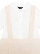 Set camicia e salopette per neonato Fay Kids multicolore con colletto tondo FYA511 I0318 109AV FAY KIDS 