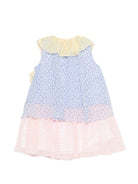 Abito per bambina Stella McCartney Kids multicolore a fiori con ruches TY1D22 K0268 999MC STELLA McCARTNEY KIDS 