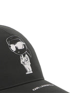 Berretto da baseball per bambino Karl Lagerfeld Kids grigio ricamato Z31198 016 KARL LAGERFELD KIDS 