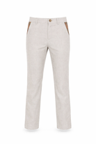 Pantaloni per bambino Etro Kids grigio con tasca con stampa paisley GY6P60 I0314 956 ETRO KIDS 