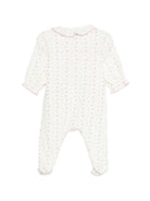 Tutina per neonati Petit Bateau bianca con stampa a cuori A0F6C 01 PETIT BATEAU KIDS 