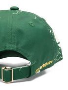 Cappello da baseball per bambino Mini Rodini Sailing Boats verde con stampa all-over 2526512275 GREEN MINI RODINI KIDS 