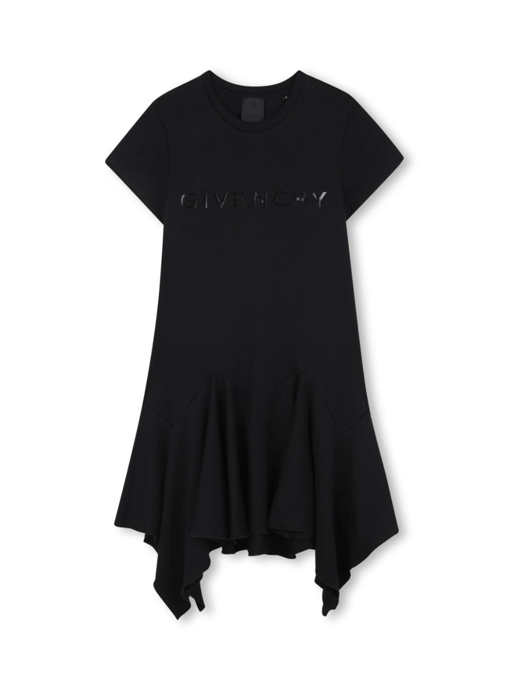 Abito leggero per bambina Givenchy Kids nero con caratteristico motivo 4G H30775 09B GIVENCHY KIDS 