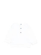 Felpa per neonato Missoni Kids bianca con motivo a zig zag MY4540 F0061 100MC MISSONI KIDS 