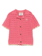 Camicia per bambina Scotch & Soda Kids rosa in maglia 179383 620 SCOTCH&SODA KIDS 