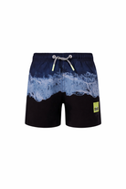 Costume da bagno Niko per bambino Molo multicolore con stampa con onde 8S26P402 5198 MOLO KIDS 