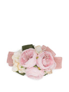 Fermaglio per capelli per bambina Colorichiari rosa con fiori FL938541 AF774 84 COLORICHIARI KIDS 