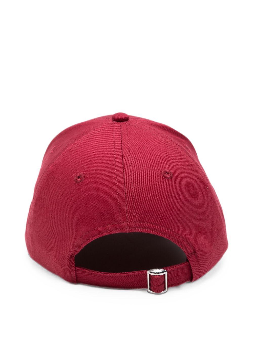 Berretto per bambino Stella McCartney Kids rosso con toppa sul davanti TZ0B27 Z3838 416 STELLA McCARTNEY KIDS 