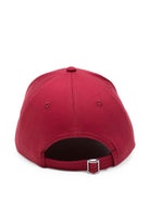 Berretto per bambino Stella McCartney Kids rosso con toppa sul davanti TZ0B27 Z3838 416 STELLA McCARTNEY KIDS 