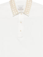 T-shirt per donna Alysi bianca con design crop 116409 P6055 LT ALYSI 