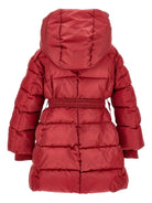 Piumino per bambina Monnalisa rosso con cappuccio 17F101 6020 0043 MONNALISA 