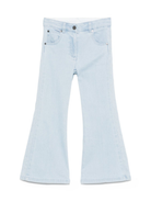 Jeans per bambina Stella McCartney Kids in denim con gamba a zampa TX6E30 Z0153 600 STELLA McCARTNEY KIDS 
