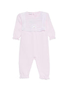 Tutina per neonata Paz Rodriguez rosa con ruches 005-123390 3701 PaZ RODRIGUEZ KIDS 