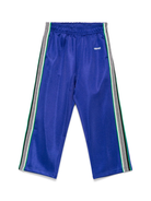 Pantaloni sportivi per bambino Versace Kids blu con dettaglio a righe 10182881A13060 6UC30 VERSACE KIDS 