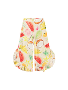 Pantaloni per bambina Molo Aretha beige con stampa grafica 2S25I101 9259 MOLO KIDS 