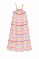 Abito per bambina Missoni Kids multicolore con motivo a zig-zag MY1B02 Q0107 999 MISSONI KIDS 