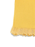 Set t-shirt e gonna Elisabetta Franchi La Mia Bambina giallo con dettagli ruches EFCM025CFL107 2033 ElISABETTA FRANCHI KIDS 
