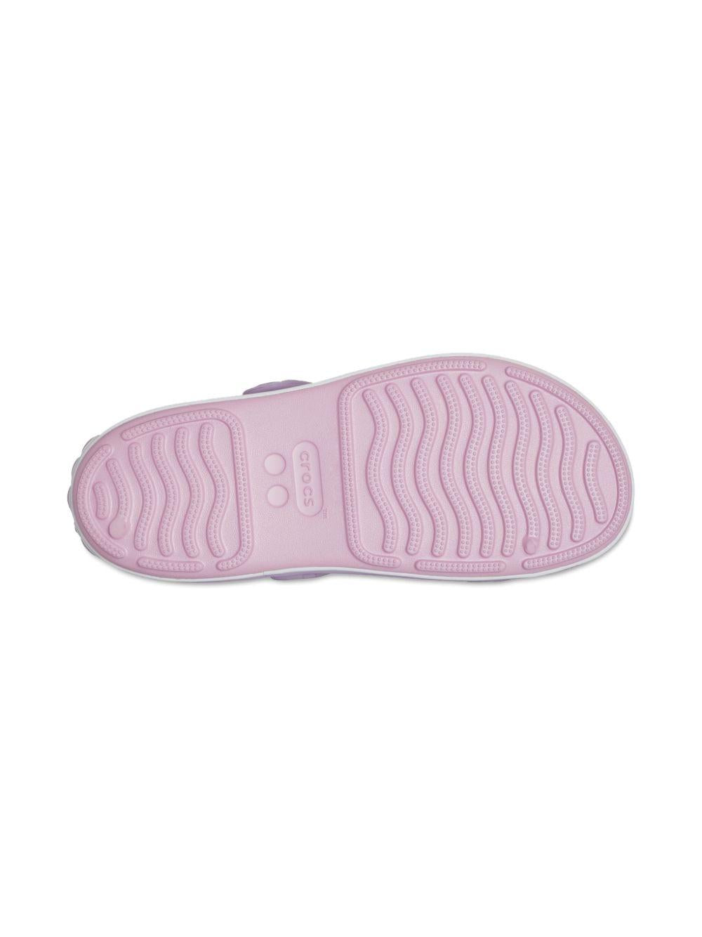 Sandali per bambina Crocs Kids rosa con dettaglio bicolore 209423 BALV CROCS KIDS 