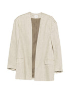 Blazer per donna Alysi beige con design a tasche 116825 P6220 CM ALYSI 