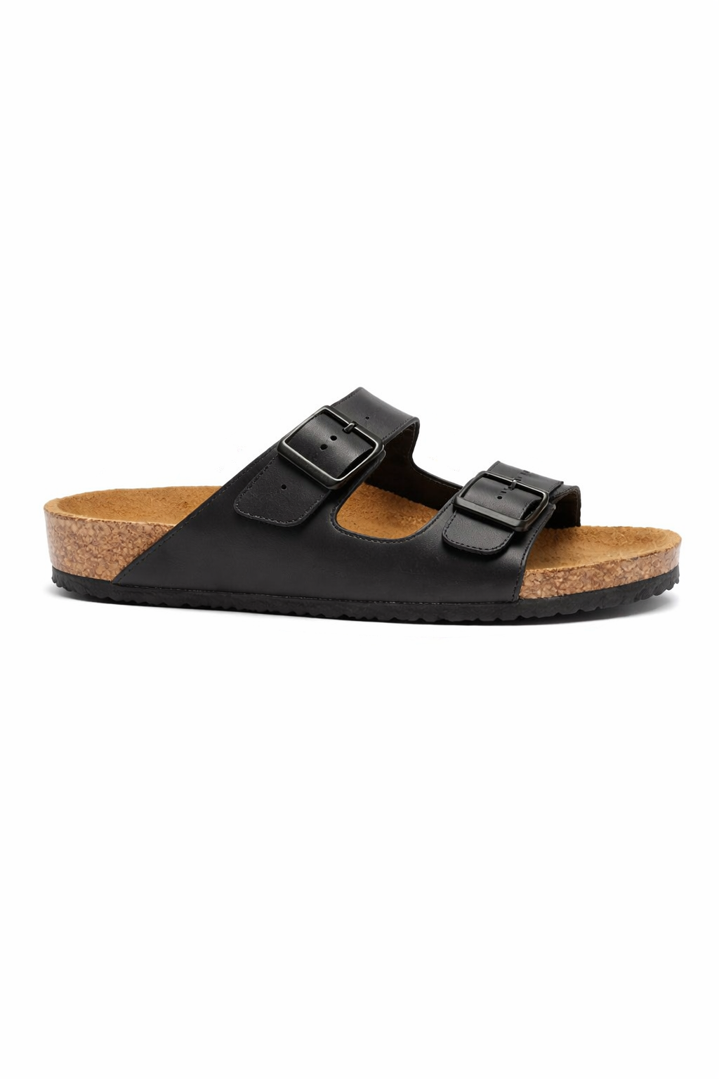 Ciabatte per bambini Birkenstock Kids nero con fibbia 555123 BLACK BIRKENSTOCK KIDS 