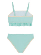 Costume per bambina Billieblush Kids azzurro con stampa stelle marine U22157 76G BILLIEBLUSH KIDS 