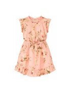 Tuta intera per bambina Zimmermann Kids rosa con stampa floreale all-over 1897DS S263 ZIMMERMANN KIDS 