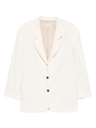 Blazer per donna Alysi bianco con texture a coste 165801 A5049 BURRO ALYSI 