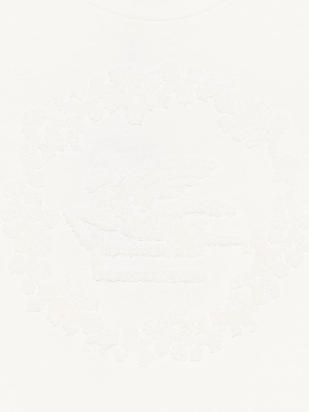 T-shirt per bambino Etro Kids bianco con dettaglio sul davanti GY8P21 Z3672 102 ETRO KIDS 