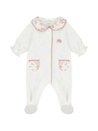 Tutina per neonata Tartine Et Chocolat bianca con stampa a fiori CC54160 30 TArtine & Chocolat KIDS 