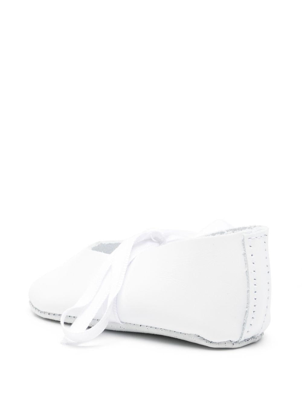Ballerine per neonata Tartine & Chocolat bianche con nastro CC80021 01 TArtine & Chocolat KIDS 