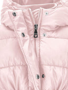 Piumino per bambina Monnalisa rosa con cappuccio 17F101 6020 0090 MONNALISA 