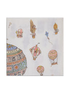 Lenzuola da culla per neonati Atelier Choux multicolore con stampa mongolfiere CA-CQ-HAB A-U ATELIER CHOUX PARIS KIDS 