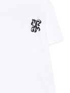 T-shirt per bambino MSGM Kids bianca con stampa grafica S6MSJBTH257 001 MSGM KIDS 