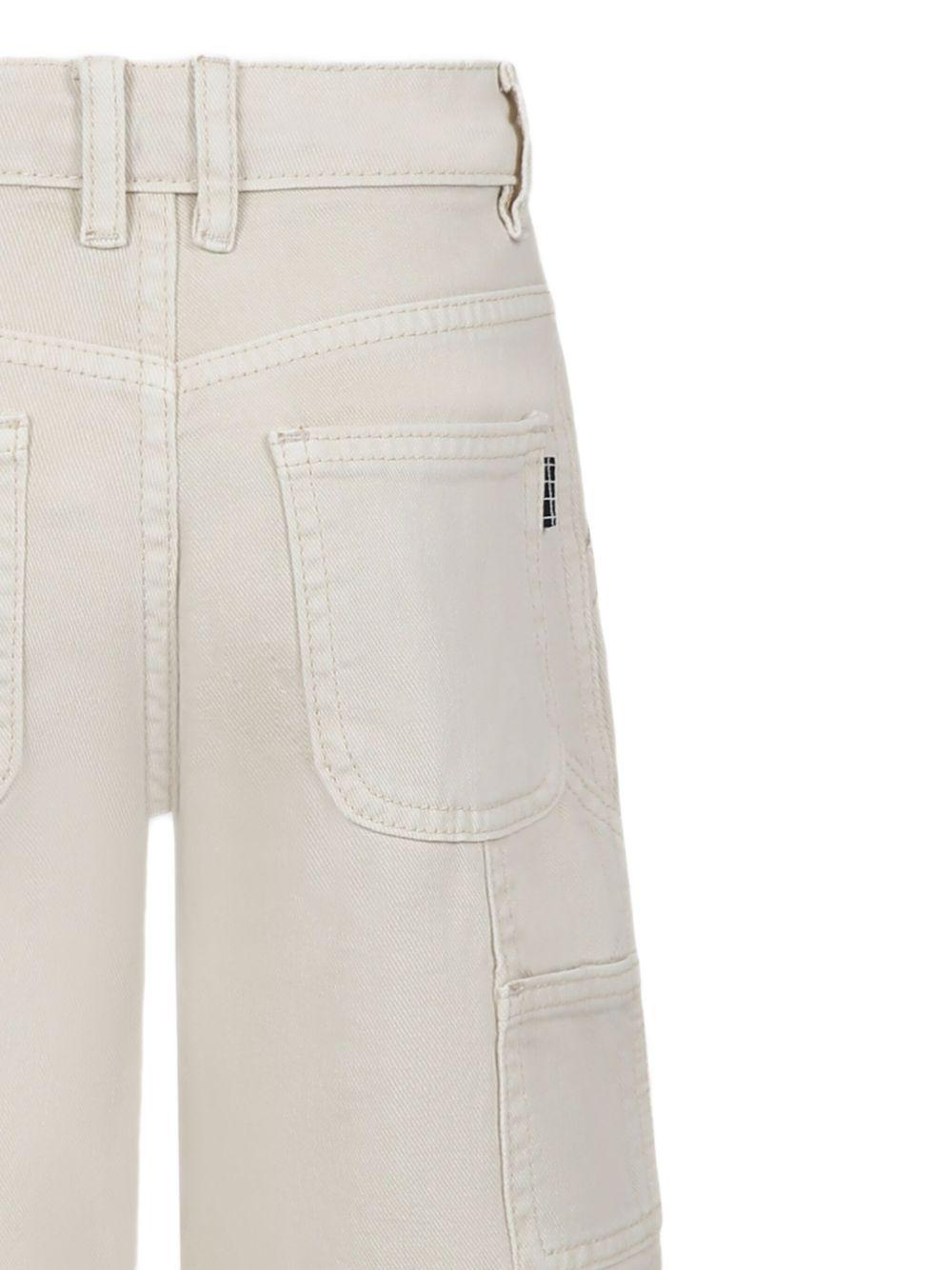 Bermuda cargo per bambino Molo beige con due tasche laterali 1S25H110 8955 MOLO KIDS 