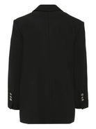 Giacche per bambino Balmain Kids nera con bottoni color argento BX2P04 I0196 930AG BALMAIN KIDS 