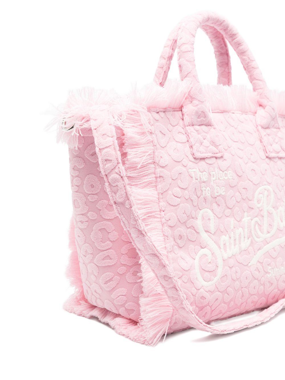 Borsa Colette MC2 Saint Barth rosa con leopardato in rilievo COL0005 00527L MC2 ST. BARTH KIDS 