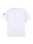T-shirt per bambino Boss Kids bianca con stampa grafica J52984 10P BOSS KIDS 