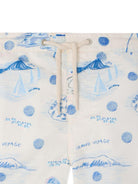 Costume da bagno Ariel per bambino Bonpoint beige con stampa grafica S06BSSW00001 615 BONPOINT KIDS 