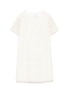 Abito per bambina Bonpoint Emanuela bianco con ricamo a fiori S05GDRW00010 002 BONPOINT 