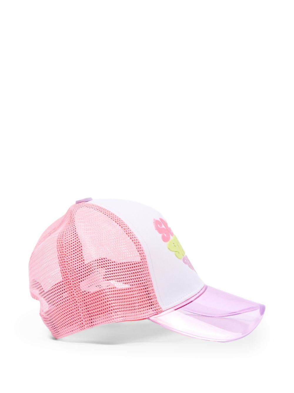 Cappello per bambina Billieblush rosa con logo U22014 10P BILLIEBLUSH KIDS 