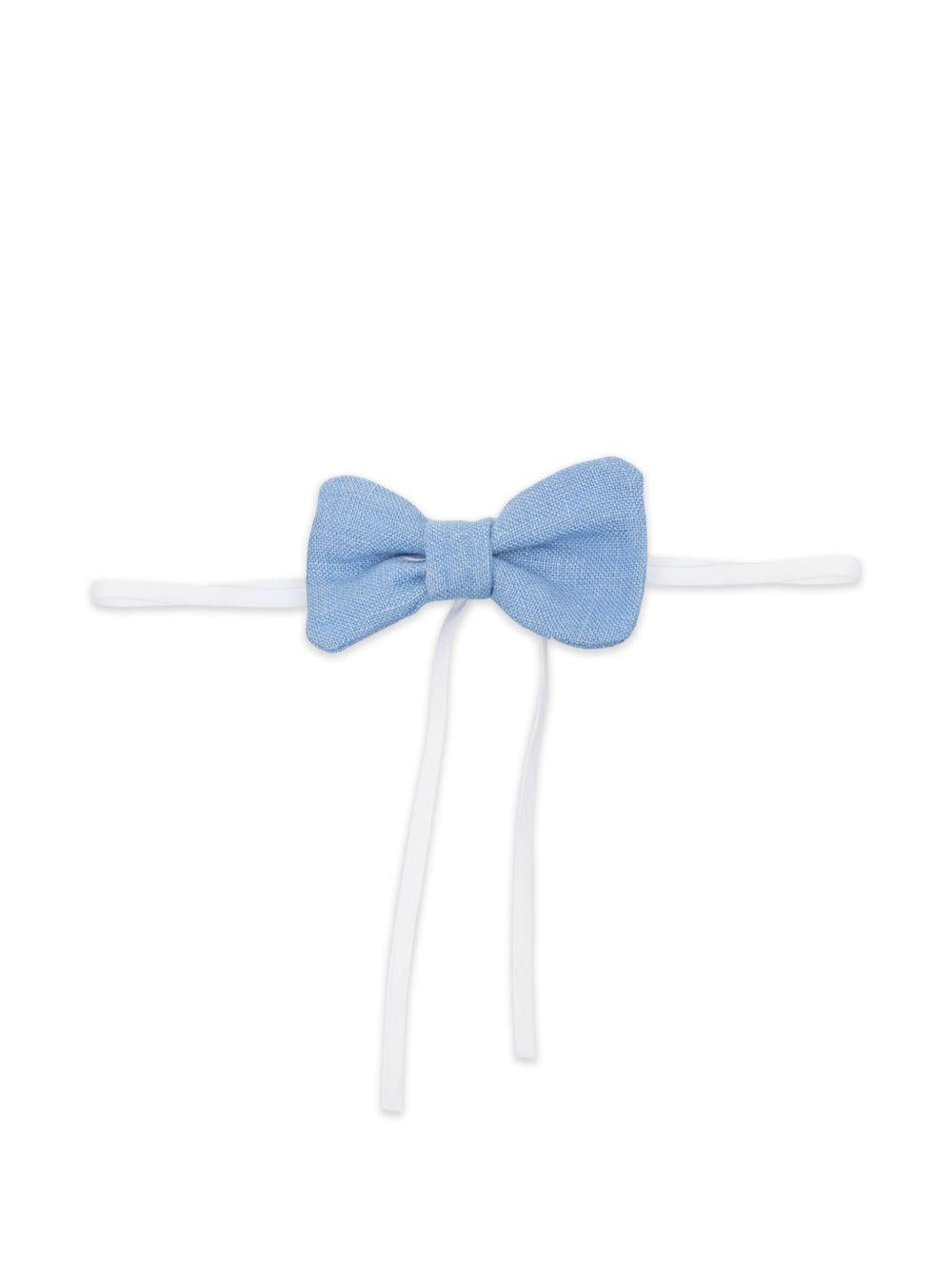 Papillon per neonato La Stupenderia blu in lino CCPP51 D23 LA STUPENDERIA KIDS 