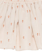 Gonna per bambina Donsje beige con stampa floreale 4118701 00013 DONSJE KIDS 
